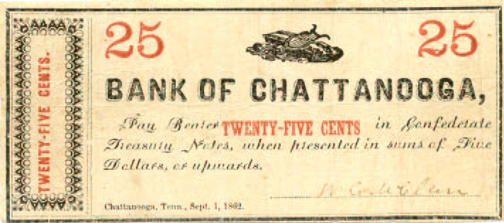 Bk Chattanooga $0.25 G-41